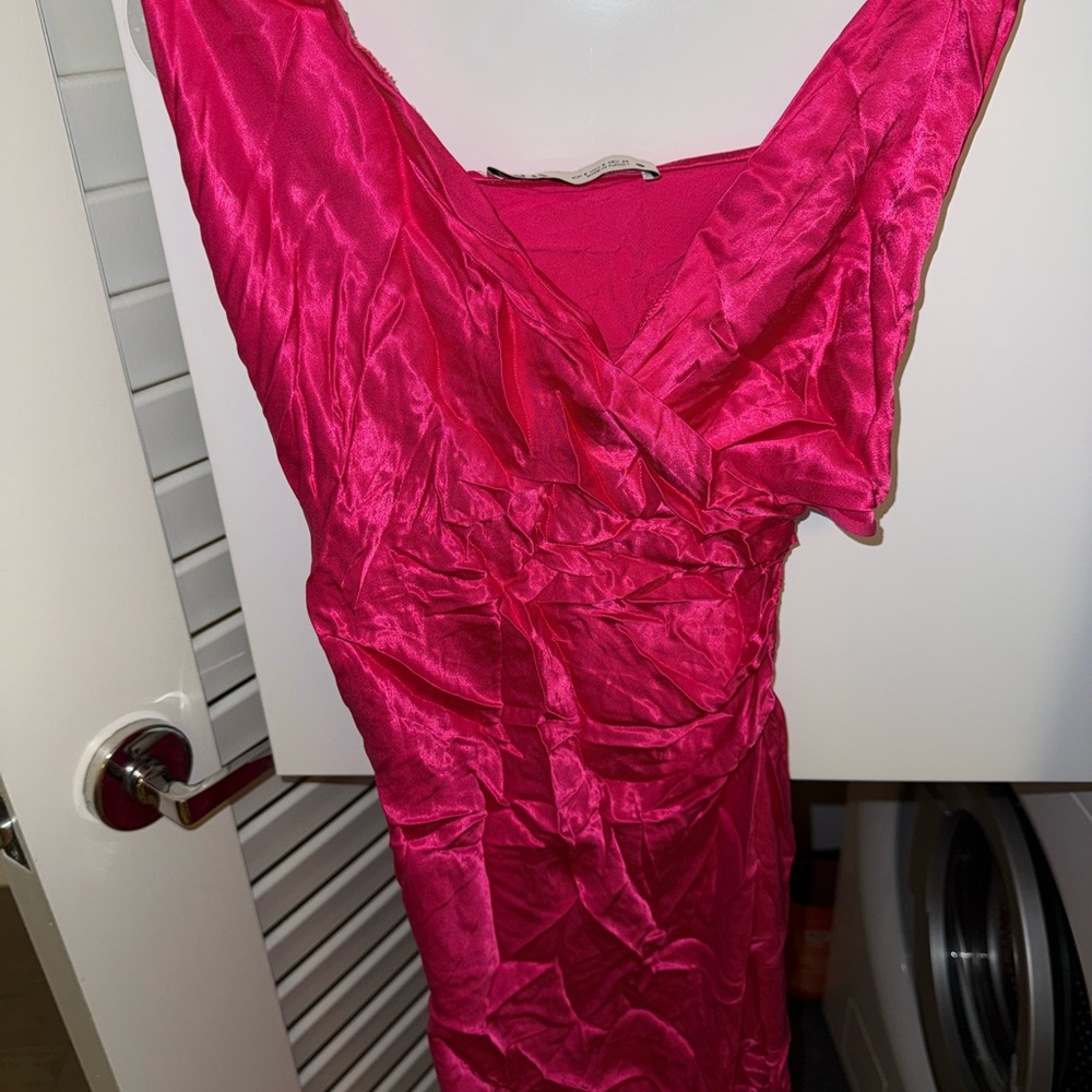 Silk maxi dress